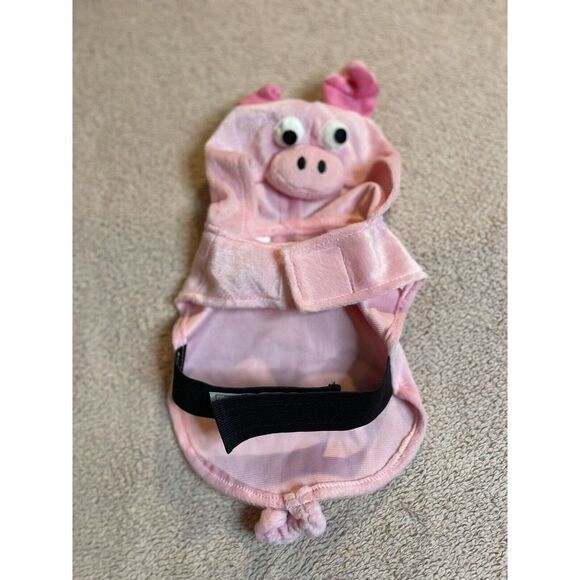 Other - Pet Shop Pig Hat Pet‎ Costume Animal Sz XSMALL Dog Clothes Halloween Pink